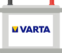 מצבר למשאית וורטה 225A - Varta