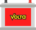מצבר לרכב וולטה 62A - Volta